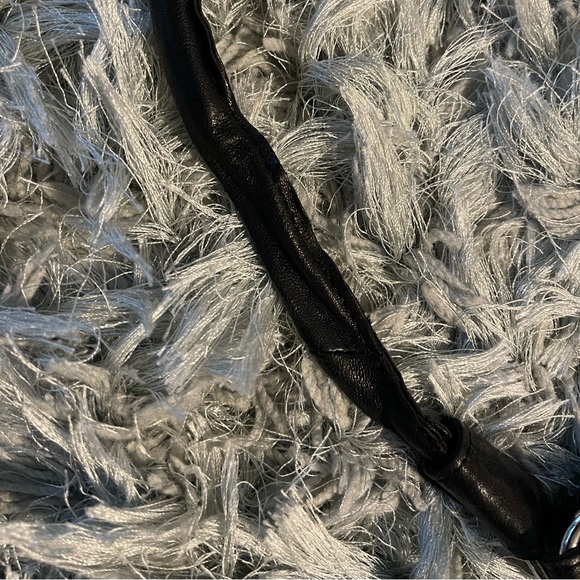 APC Black & Silver Studded Leather Bag - Picture 6 of 9